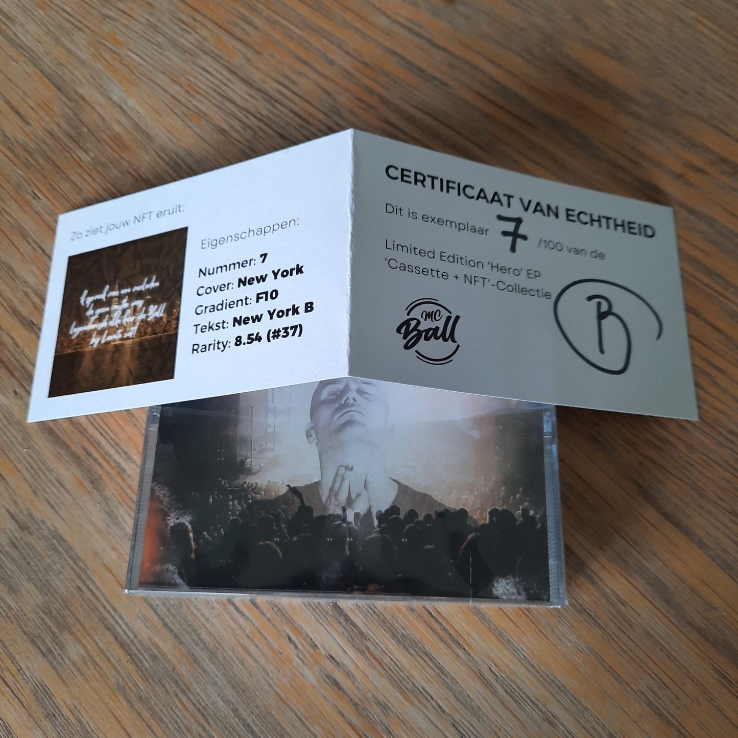 'Hero' EP Cassette + NFT